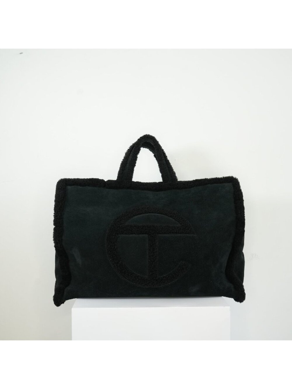 Telfar X UGG Black Large Shopping Bag